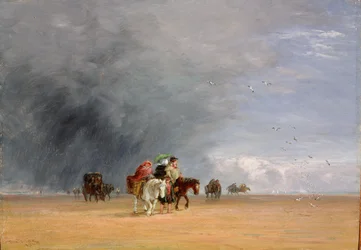 Überquerung der Sandbänke, 1848