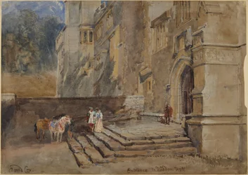 Eingang zu Haddon Hall