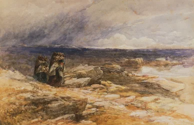 Die Torfstecher bei Bettws-Y-Coed, Nordwales