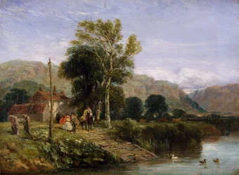 Warten auf die Fähre, 1845