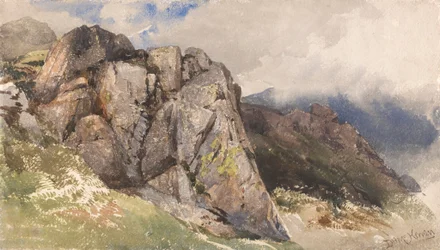 Bergfelsen
