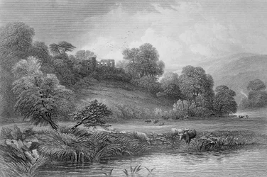 Norham Castle, 1876