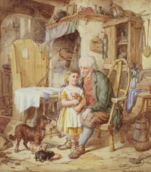Die neuen Welpen, 1861