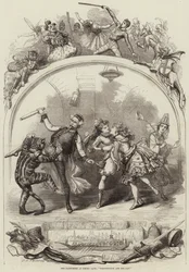 Das Pantomime im Drury Lane, Whittington und seine Katze