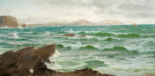 Wo Land auf Meer trifft