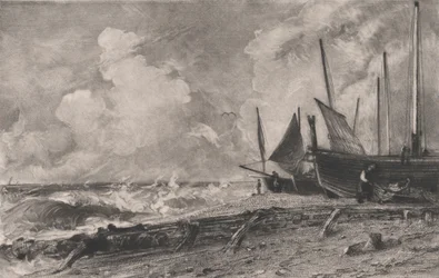 Ein Meeresstrand, 1830