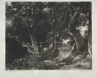 Verschiedene Landschaftsmotive, charakteristisch für englische Landschaften aus Bildern..., 1830