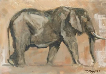 Bullenelefant