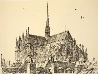 Kathedrale von Amiens, Illustration aus 