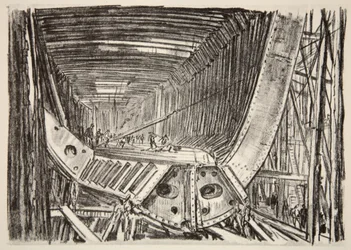 Bau eines Standardschiffs, Illustration aus 