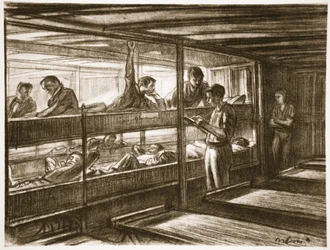 Auf einem Hospitalschiff, Illustration aus 