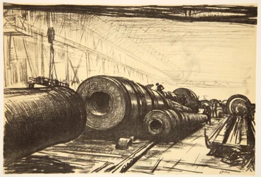 Einige große Kanonen, Illustration aus 