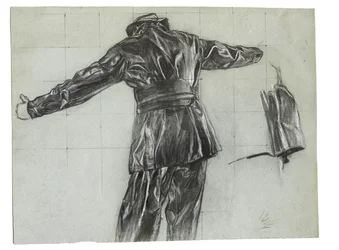 Studie für Winterminenlegung vor Island, ca. 1942, Kat. 9