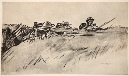 Walisische Soldaten, Illustration aus 