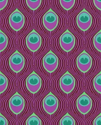 Pfau in Magenta, 2019