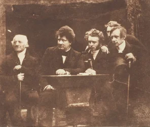 Cunningham, Begg, John Hamilton, Guthrie, 1843-47. Schöpfer: David Octavius Hill, Robert Adamson, Hill & Adamson