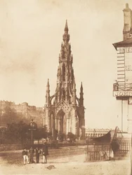 Edinburgh. Das Scott-Denkmal, 1843-47