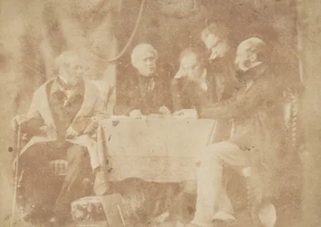 Sir David Brewster, Earle Monteith, Dr. Welsh und zwei andere