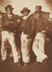 Alexander Rutherford, William Ramsay und John Liston, Newhaven
