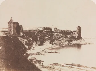 St. Andrews Schloss, von Südosten