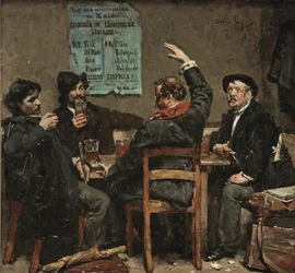 De Stamtafel: Geschichtenerzählen in einem Café