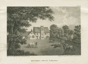 Boscobel House: Gravur