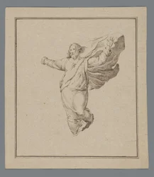 Stehender Christus mit erhobenen Armen