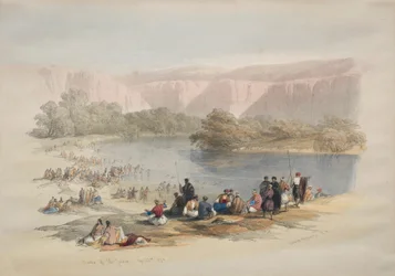 Ufer des Jordan, 1839