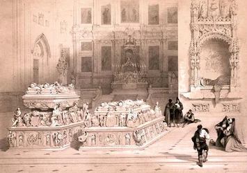 Kapelle von Ferdinand und Isabella, Kathedrale von Granada, aus 