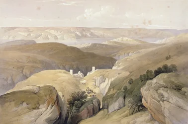 Kloster St. Saba, April 1839, aus Band II von 