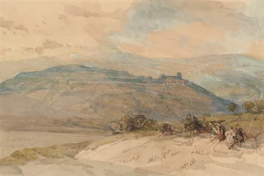 Fernblick auf Sebaste, Antikes Samaria