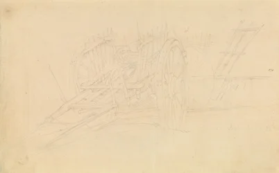 Bauernwagen in Dol, 1843