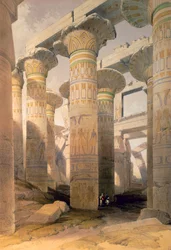 Säulensaal, Karnak, Ägypten
