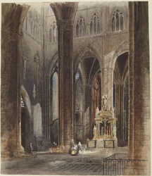 Innenraum der Kathedrale von Amiens