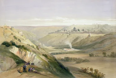 Jerusalem, 5. April 1839, Platte 18 aus Band I von 