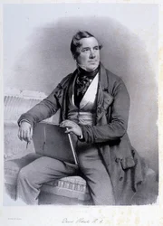 Porträt von David Roberts in „Das Heilige Land“, London 1849