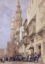 Das Tor von Metwaley, Kairo, 1838