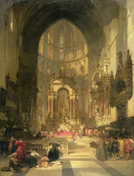 Der Hochaltar der Kirche SS. Giovanni e Paolo, Venedig