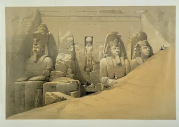 Der große Tempel von Abu Simbel