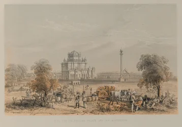 Der Dil Khoosha Palast und die Martiniere