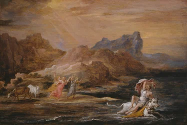Die Entführung der Europa, 1654-1656