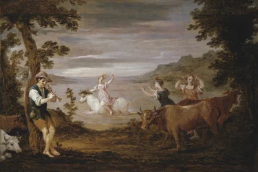 Der Raub der Europa, 1654-56