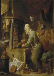 Ein Alchemist, 1631-1640