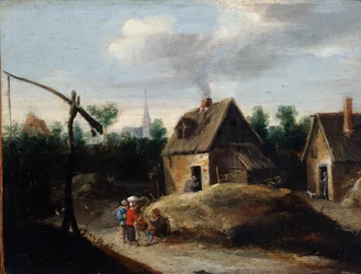 Landschaft auf dem Land, 17. Jahrhundert