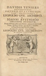 Titelblatt Theatrum Pictorium