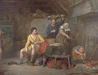 König Alfred verbrennt die Kuchen