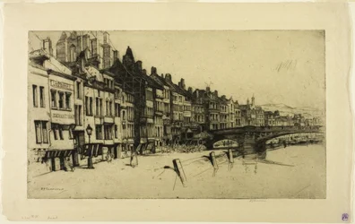 Dinant, Platte neun aus dem Belgischen Set