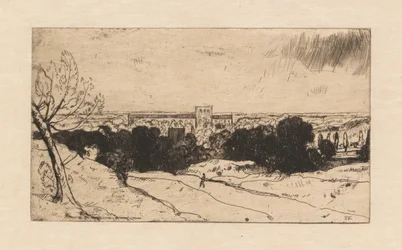 Fernsicht auf Winchester und St. Croix