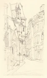 Hotel de Sens, 1915