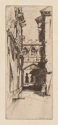 Im Stirling Castle oder Ein schottischer Palast, 1899